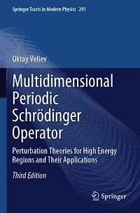 Multidimensional Periodic Schrodinger Operator: Perturbation Theories for High Energy Regions and Their Applications