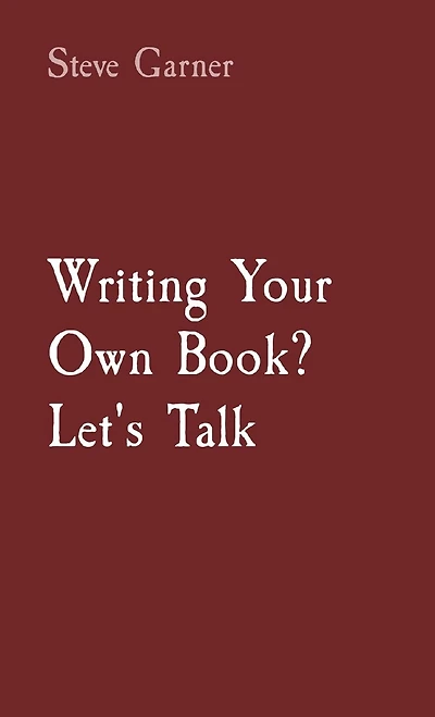 Writing Your Own Book? Let's Talk