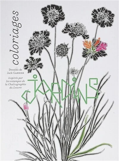 Jardins: coloriages