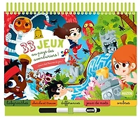 33 jeux au pays des aventuriers !: pour des heures de jeu !