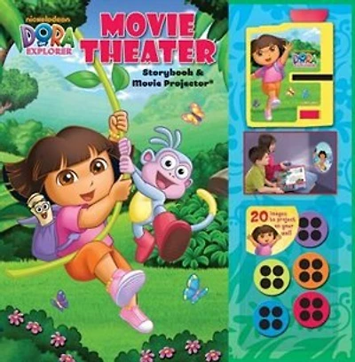 Dora the Explorer Movie Theater Storybook & Movie Projector: Storybook And Movie Projector®