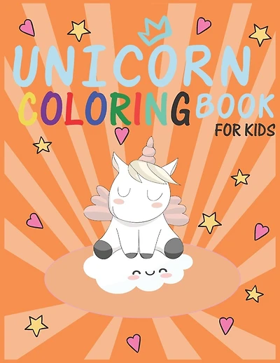 Unicorn Coloring Book: for kids 4-8