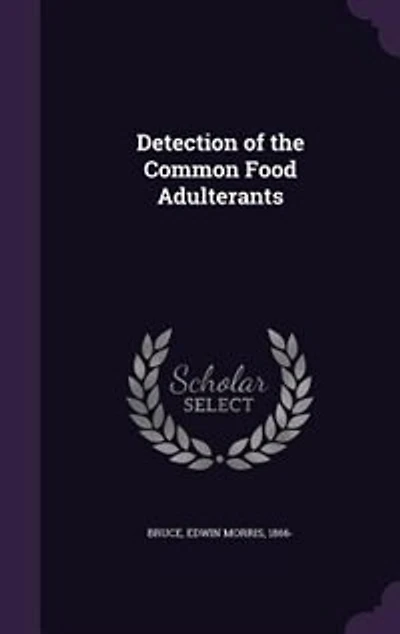 Detection of the Common Food Adulterants