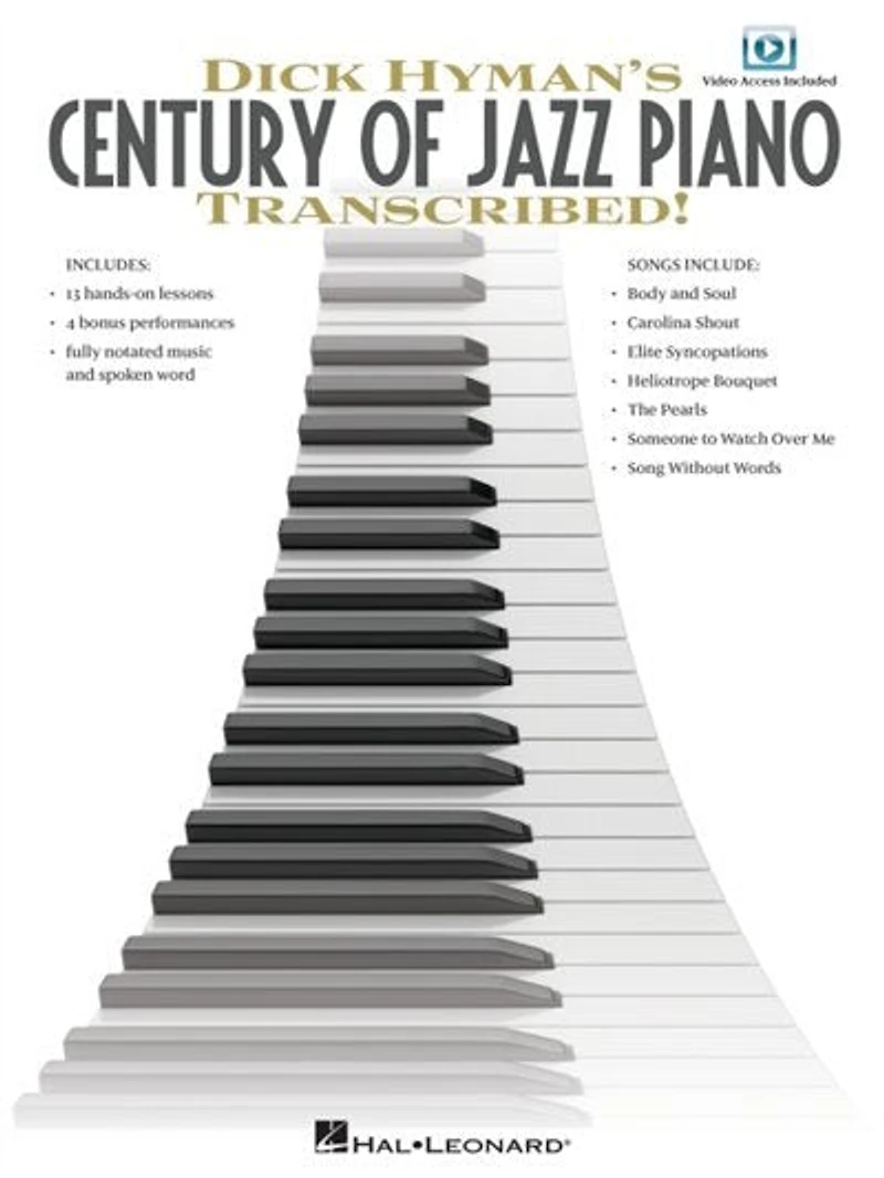 Dick Hyman's Century of Jazz Piano - Transcribed! Book/Online Audio
