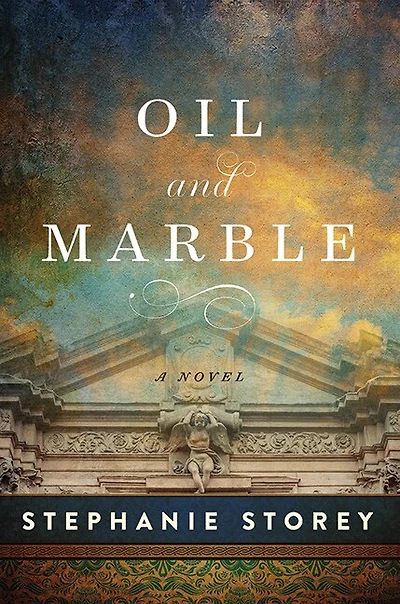 Oil and Marble: A Novel of Leonardo Michelangelo
