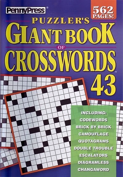 Penny Press Giant Bk Of Crosswords 43