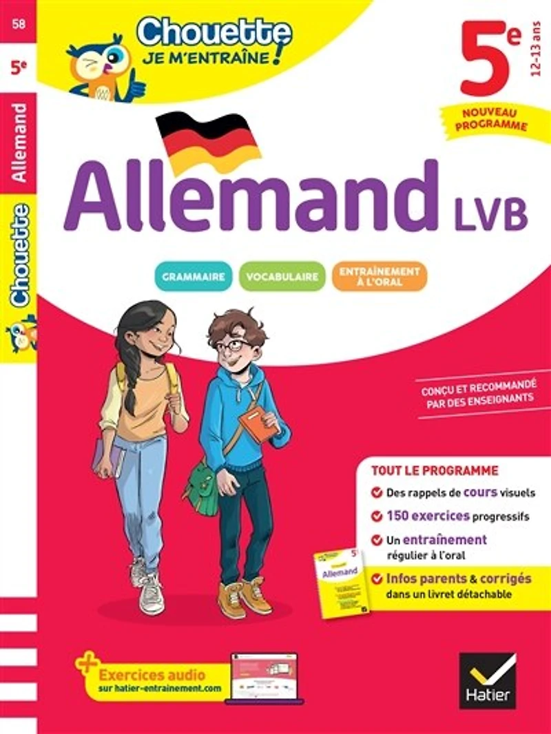 Allemand LVB, 5e: nouveau programme