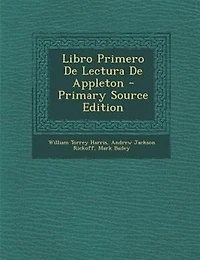 Libro Primero De Lectura Appleton