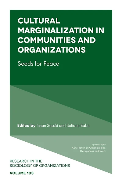 Cultural Marginalization Communities and Organizations: Seeds for Peace