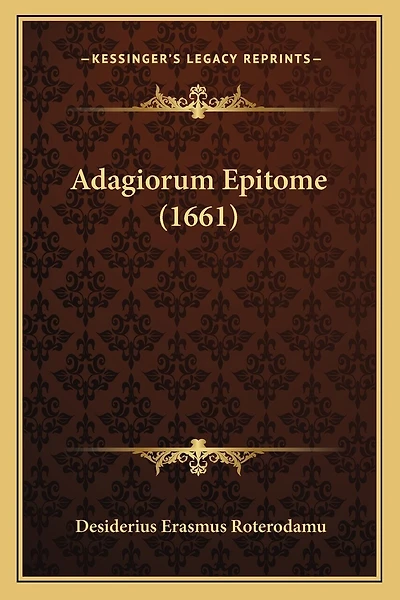 Adagiorum Epitome (1661)