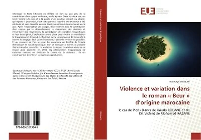 Violence et variation dans le roman « Beur » d'origine marocaine