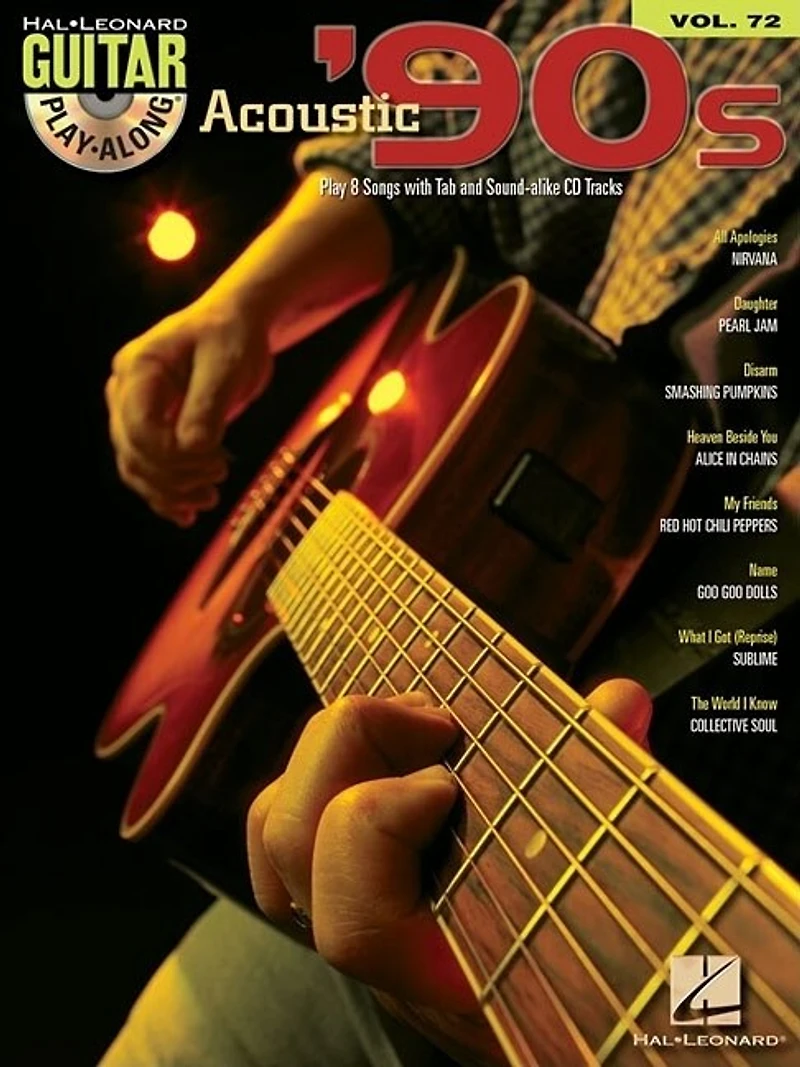 Acoustic '90s: Guitar Play-Along Volume 72