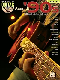 Acoustic '90s: Guitar Play-Along Volume 72