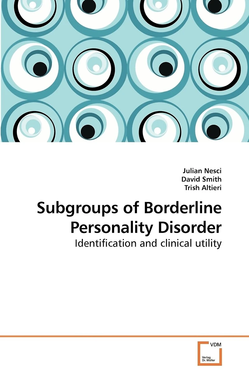 Subgroups of Borderline Personality Disorder