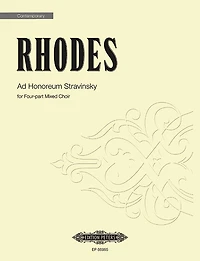 Ad Honoreum Stravinsky: Choral Octavo