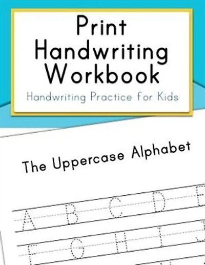 Print Handwriting Workbook: Handwriting Practice for Kids