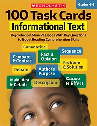 100 Task Cards: Informational Text