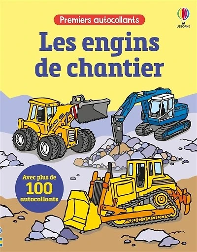 Les engins de chantier: Premiers autocollants
