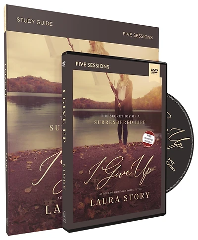 I Give Up Study Guide With Dvd: The Secret Joy Of A Surrendered Life