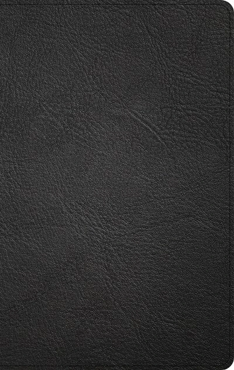 KJV Thinline Reference Bible, Black LeatherTouch