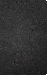 KJV Thinline Reference Bible, Black LeatherTouch