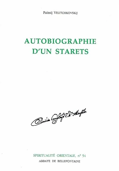 Autobiographie d'un starets