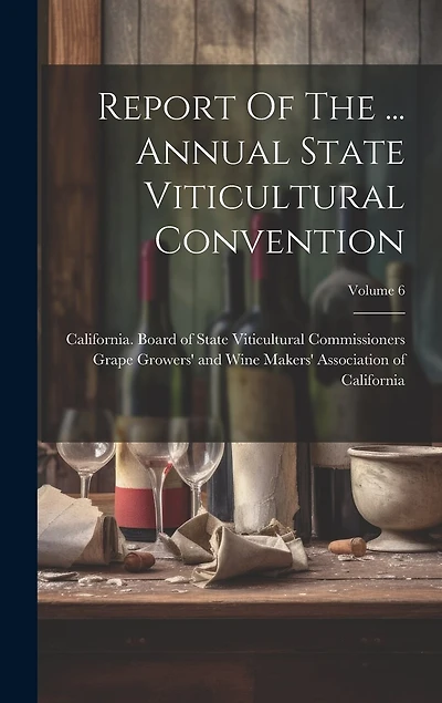 Report Of The ... Annual State Viticultural Convention; Volume 6