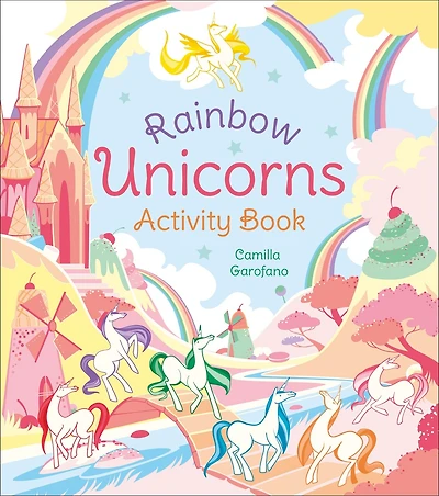 Rainbow Unicorns Activity Book