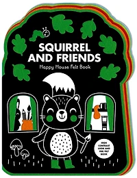 HAPPY HOUSES FELT BOOKSSQUIRREL & FRIEND