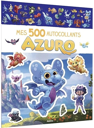 500 autocollants Azuro