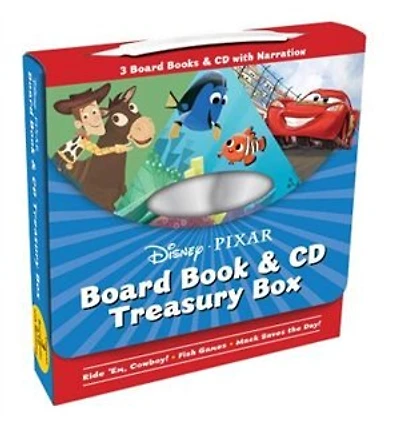 Disney*pixar Board Book & Cd Treasury Box