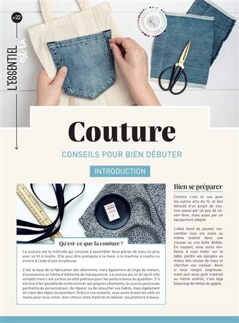 Couture: conseils pour bien débuter