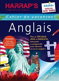 Cahier de vacances anglais Harrap's, adultes: spécial New York