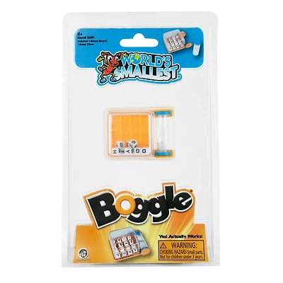 World's Smallest Boggle