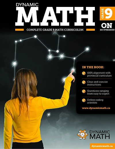 Dynamic Math Grade 9: Destreamed (ON Edition)
