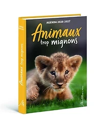 Agenda Animaux trop mignons 2026-2027