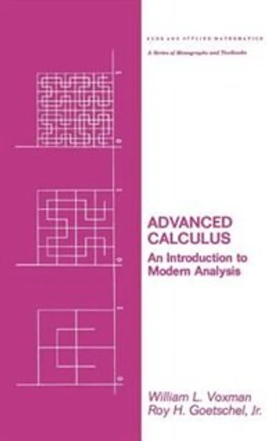 Advanced Calculus: An Introduction To Modern Analysis