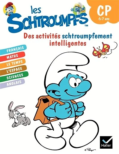 Les Schtroumpfs, CP, 6-7 ans: des activités schtroumpfement intelligentes