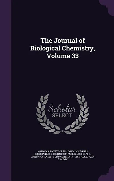 The Journal Of Biological Chemistry