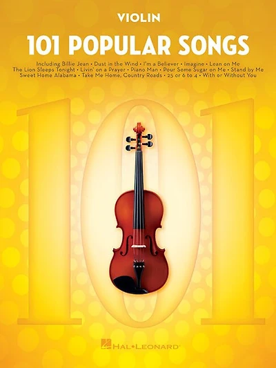 101 Popular Songs for Violin: for Violin