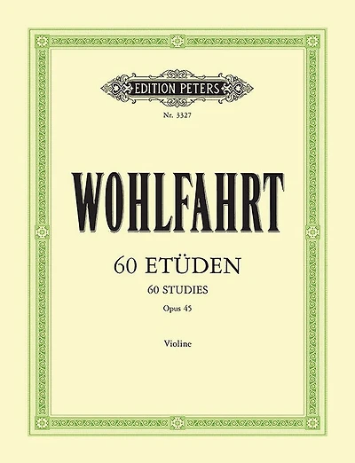 60 Studies Op. 45 for Violin