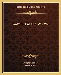 Laotzu's Tao and Wu Wei