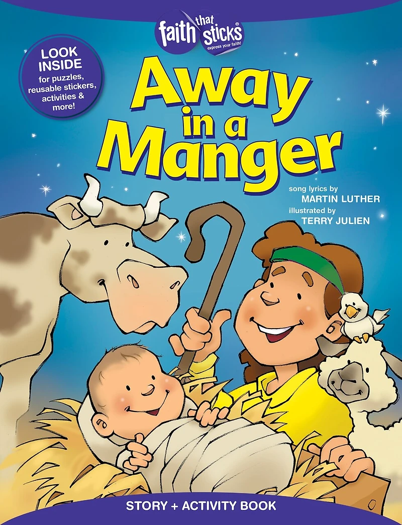 Away In A Manger Story + Activity Book