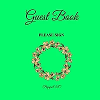 Guest Book - Floral Symphony Of Lilies
