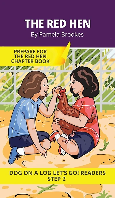 The Red Hen: Short Decodable Books Prepare Students for Reading DOG ON A LOG Decodable Chapter Books. For Beginning Readers and Students with Dyslexia. (Step 2-Floss Rule-Double f, l, s, z)