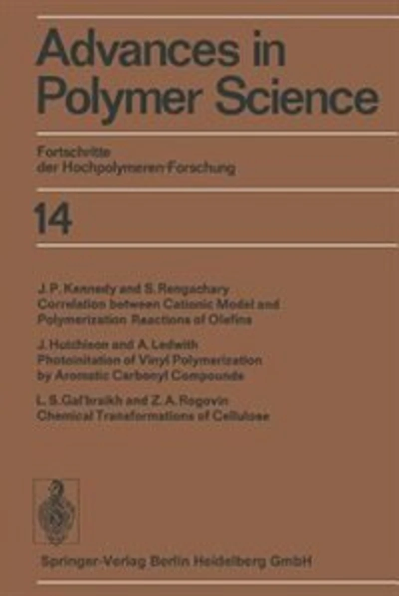 Advances in Polymer Science: Fortschritte der Hochpolymeren-Forschung