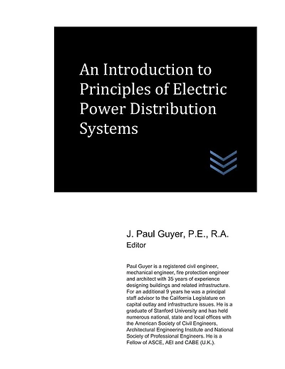 An Introduction to Principles of Electric Power Distribution Systems