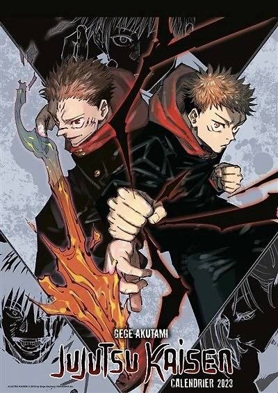 Jujutsu kaisen : calendrier 2023: calendrier 2023