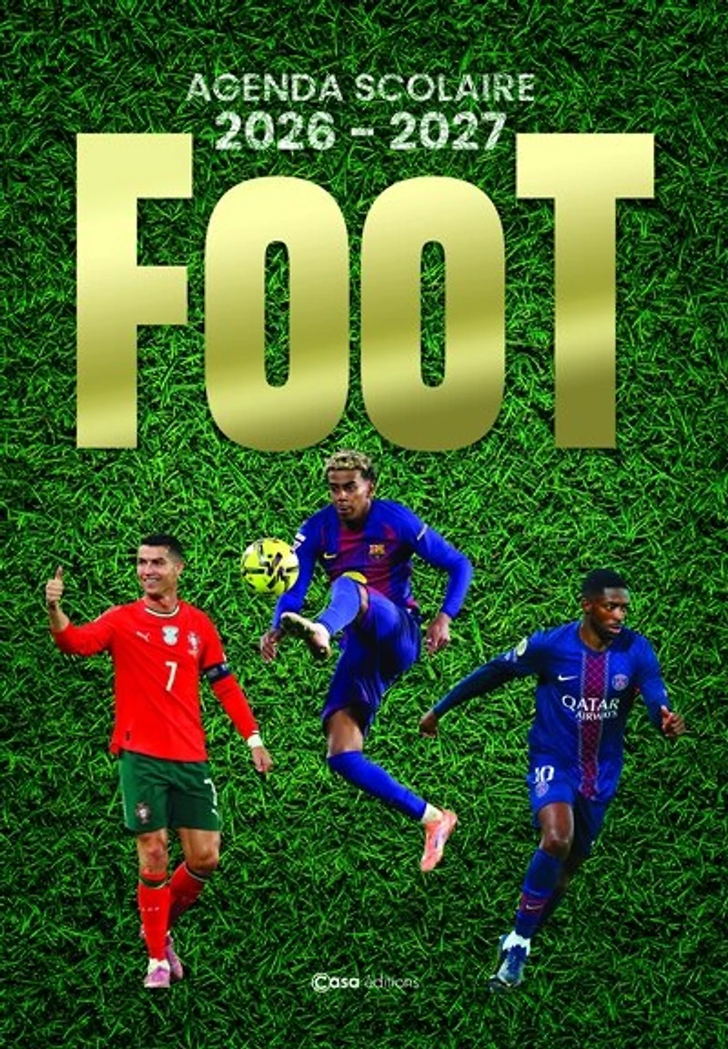 Agenda scolaire Foot 2026-2027