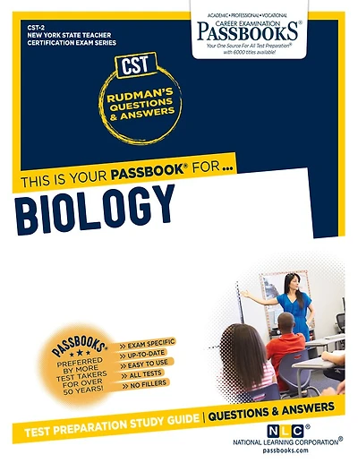 Biology (CST-2): Passbooks Study Guide